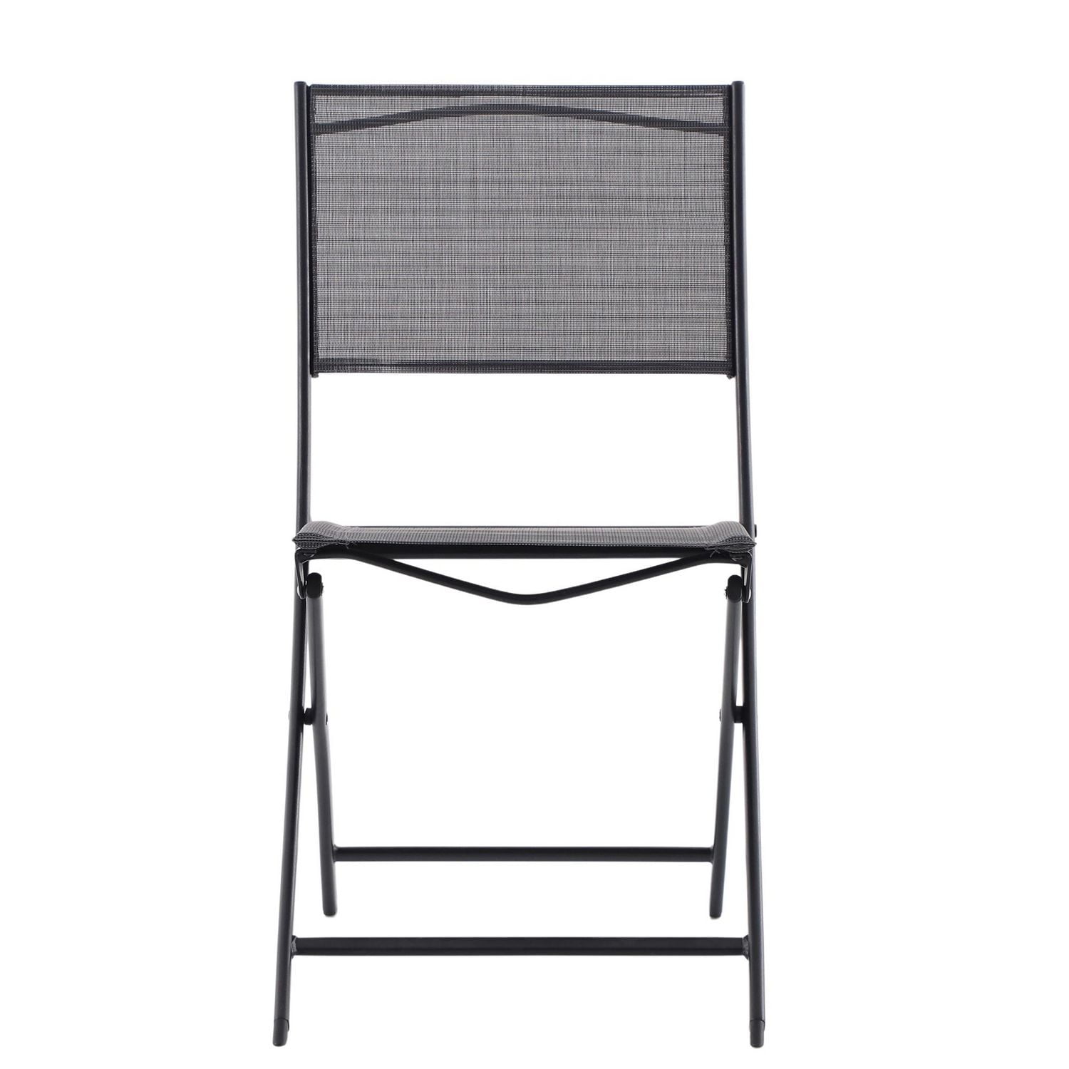 Mainstays folding sling deals chair