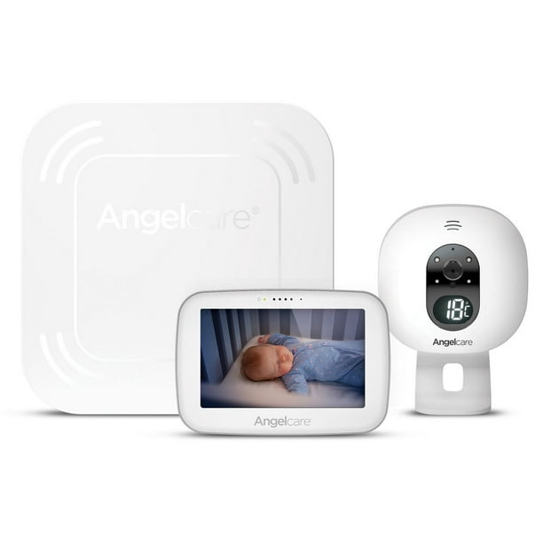 Moniteur de mouvements respiratoires pour bébé avec vidéo AC417 d’Angelcare