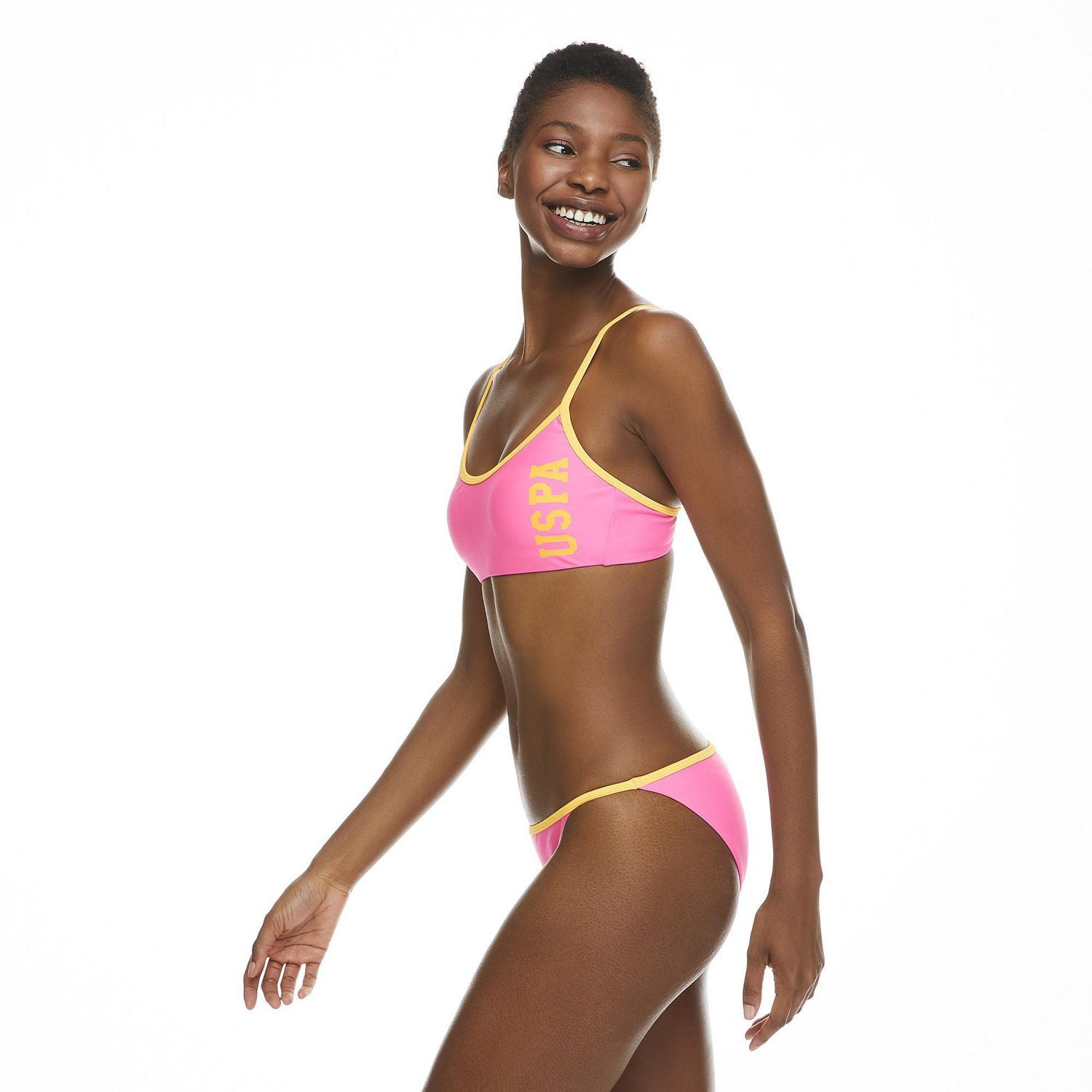 Haut de bikini à encolure dégagée USPA pour femmes