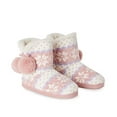 thumbnail image 2 of Time and Tru Women's Boot Slippers, 2 of 4