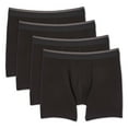 thumbnail image 1 of Athletic Works Men's Boxer Briefs 4-Pack, 1 of 1