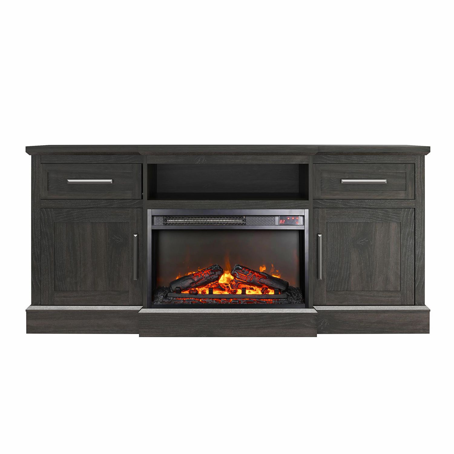 Gablewood fireplace shop tv stand