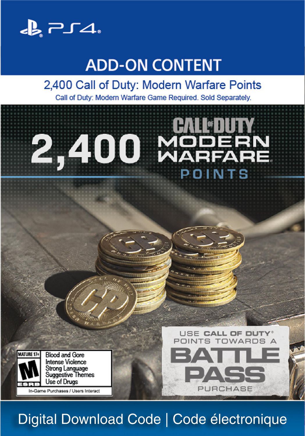 modern warfare ps4 digital sale