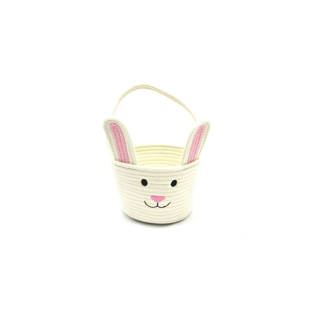 Bunny Fabric Rope Basket - Walmart.ca