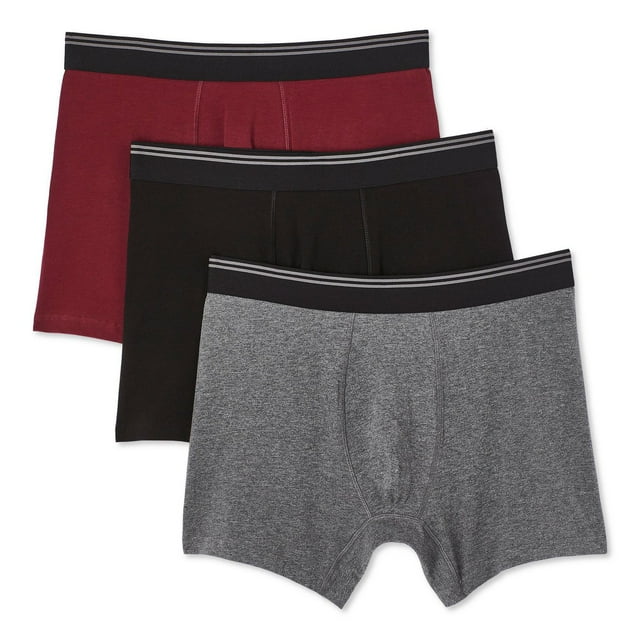 Lot de 3 caleçons boxeurs George pour hommes