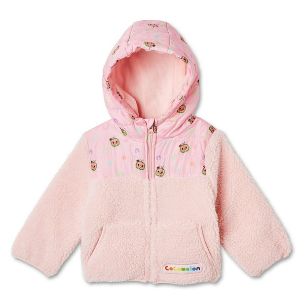 Cocomelon Baby Girls' Sherpa Jacket - Walmart.ca