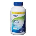 Equate Calcium with Vitamin D 650mg 400 IU