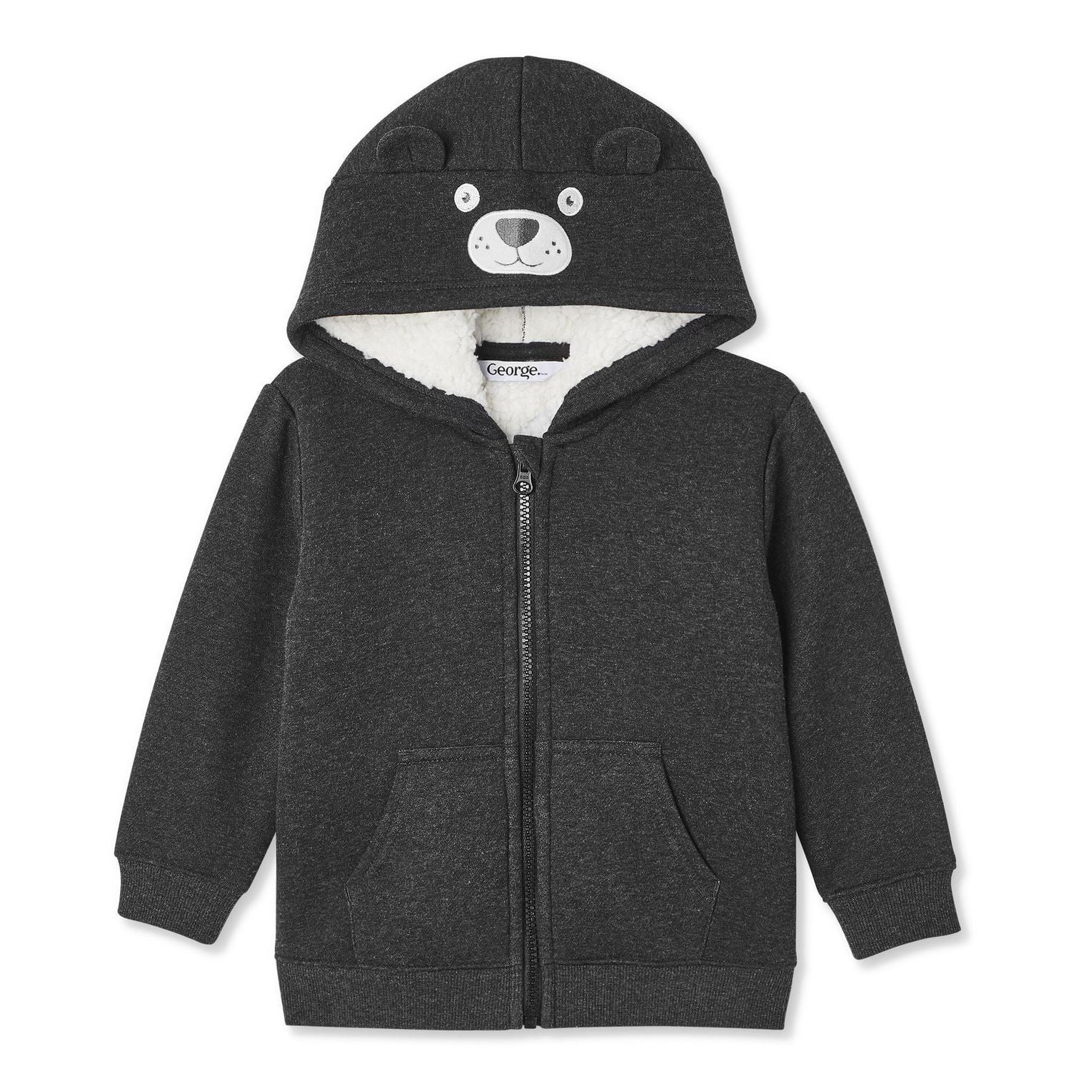 toddler sherpa lined hoodie