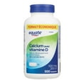 thumbnail image 4 of Equate calcium avec vitamine D 500mg 200 UI, 4 of 4