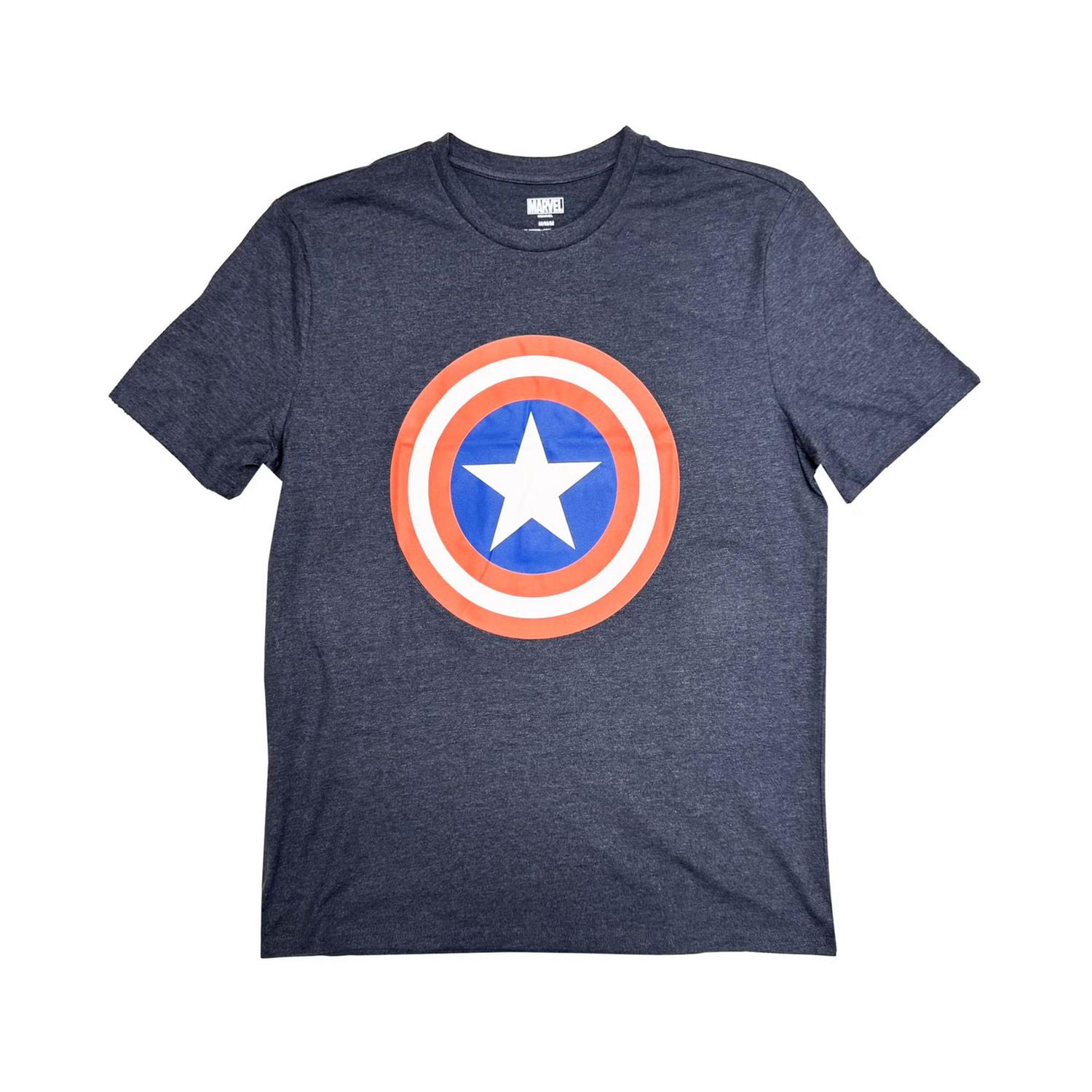 Marvel Men's 80's Captain Short Sleeve T-Shirt