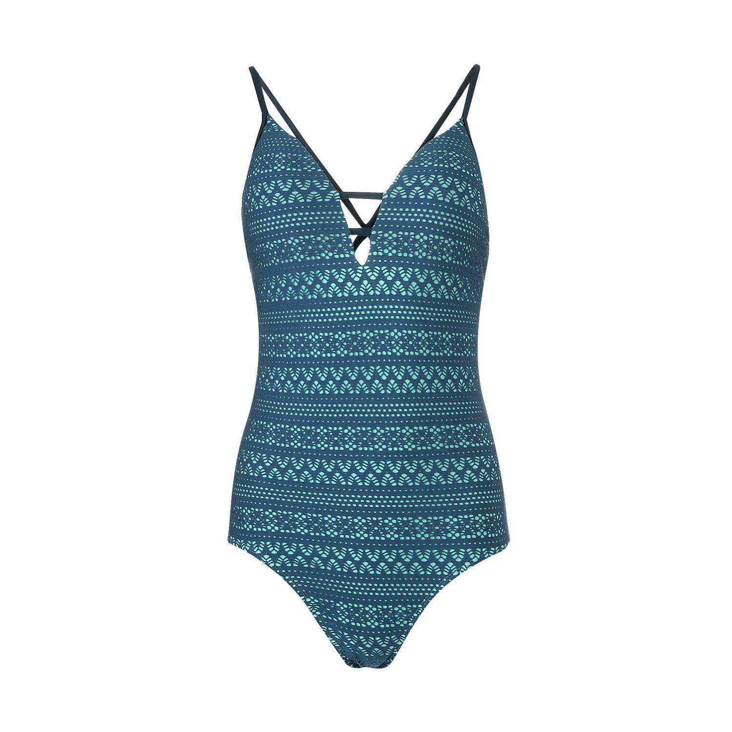 Women's OnePiece Plunge Neckline Swimsuit Walmart Canada