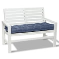 thumbnail image 2 of Classic Accessories Water-Resistant Indoor/Outdoor Bench Cushion, 48 x 18 x 5 Inch, Navy, 2 of 4
