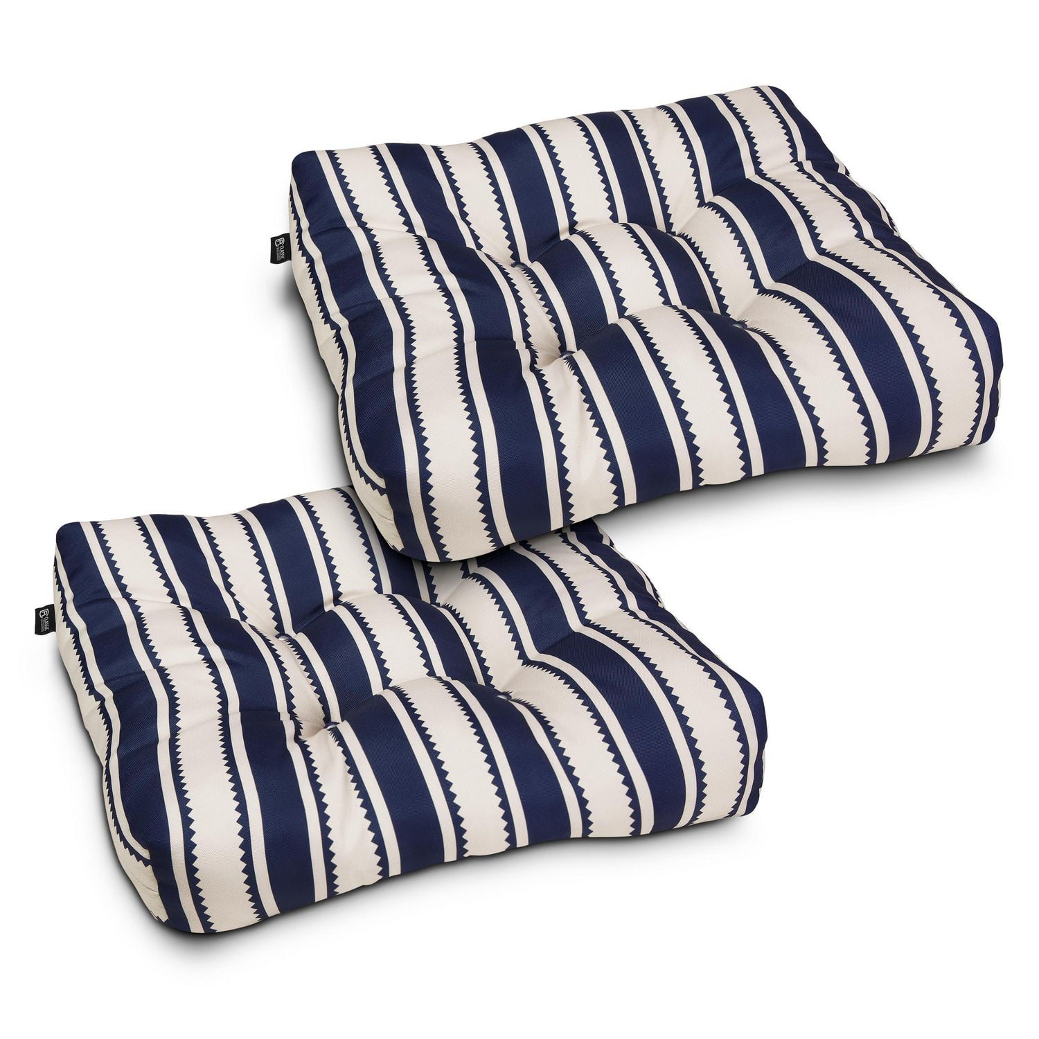 Navy patio chair clearance cushions