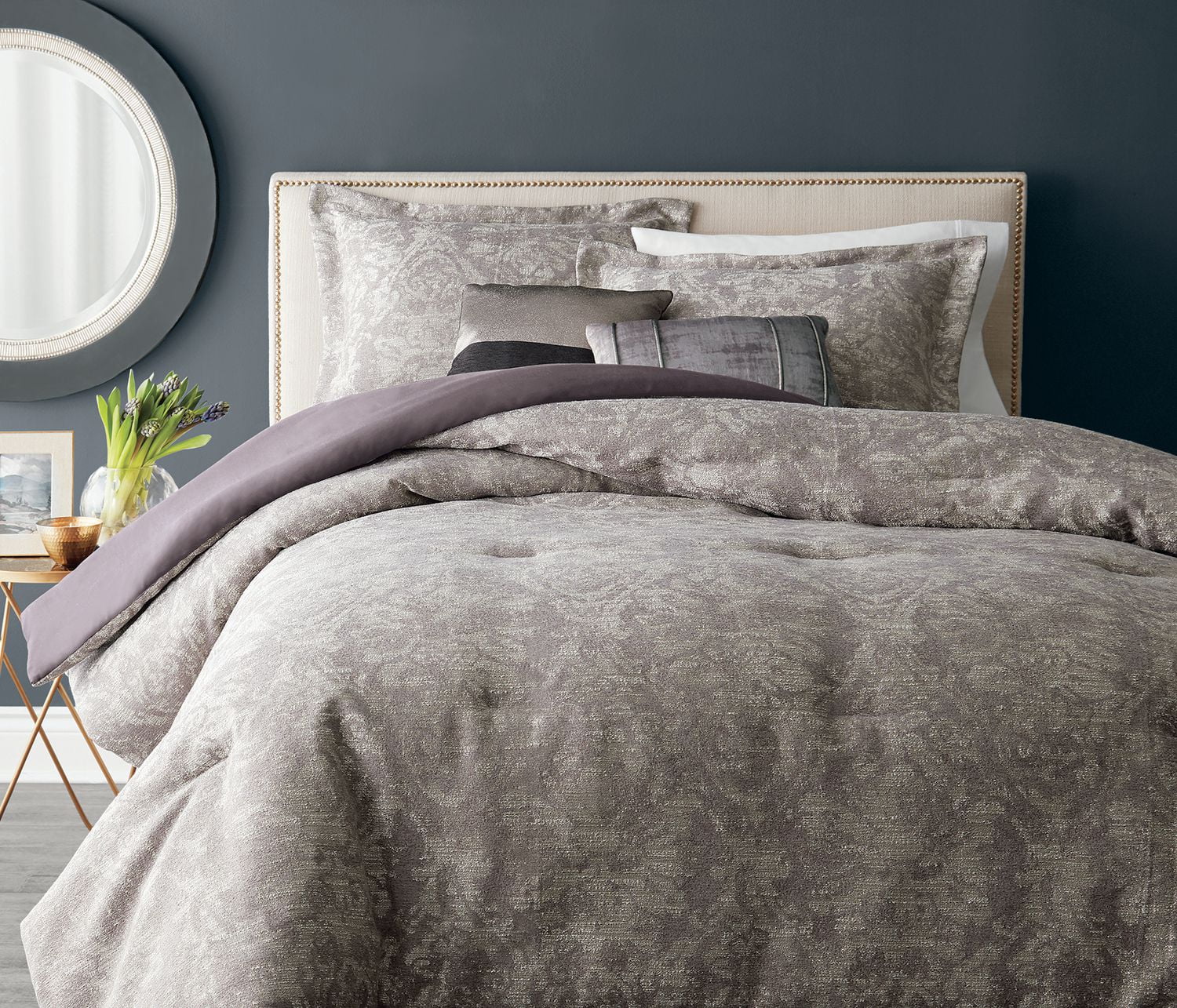 hometrends Home Trends Wellington Comforter Set Walmart Canada