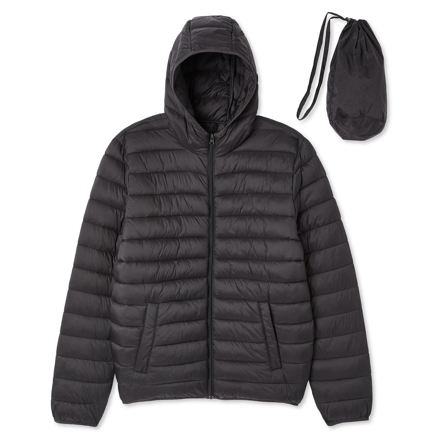 George Men's Packable Puffer Jacket, Sizes S-2XL