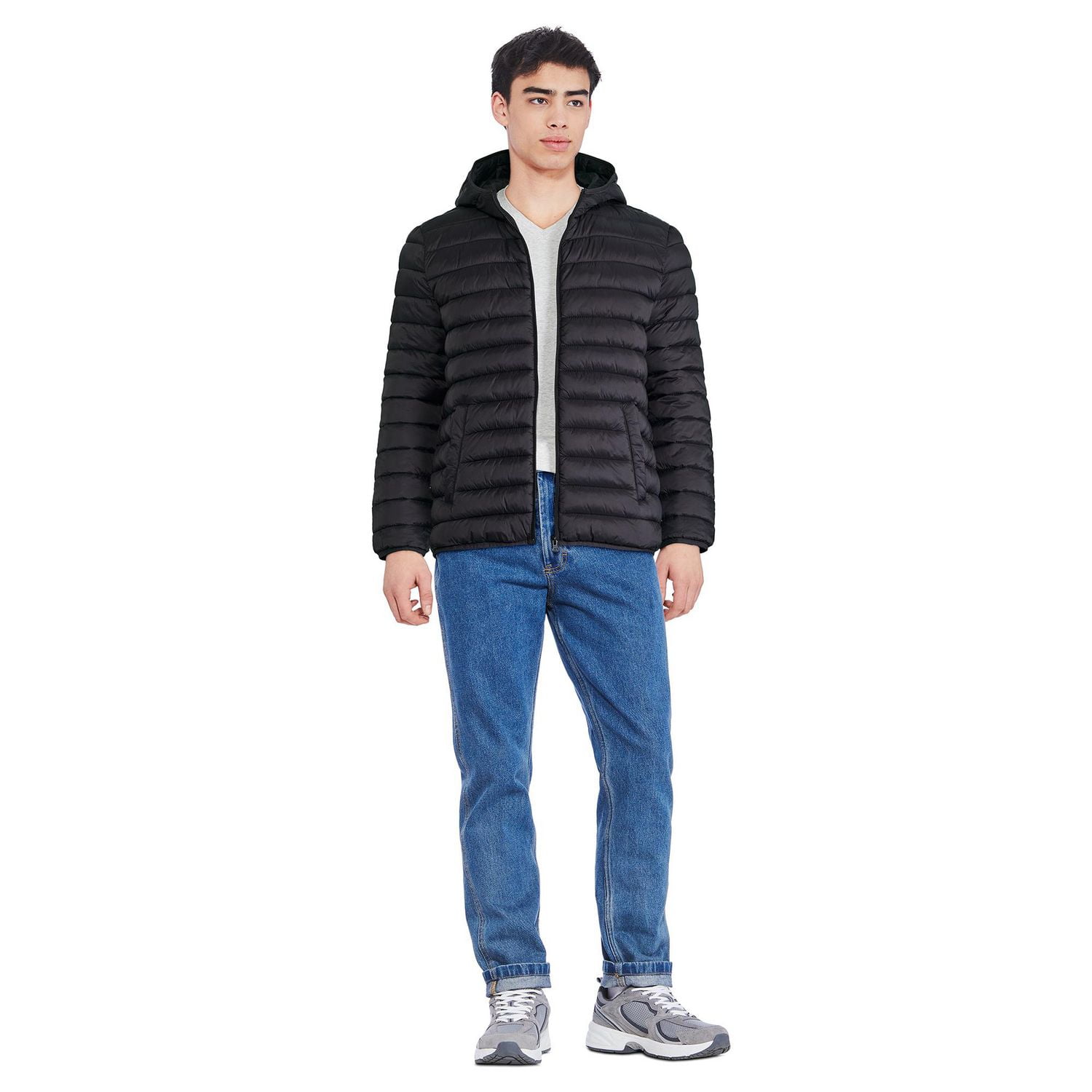 George Men's Packable Puffer Jacket, Sizes S-2XL