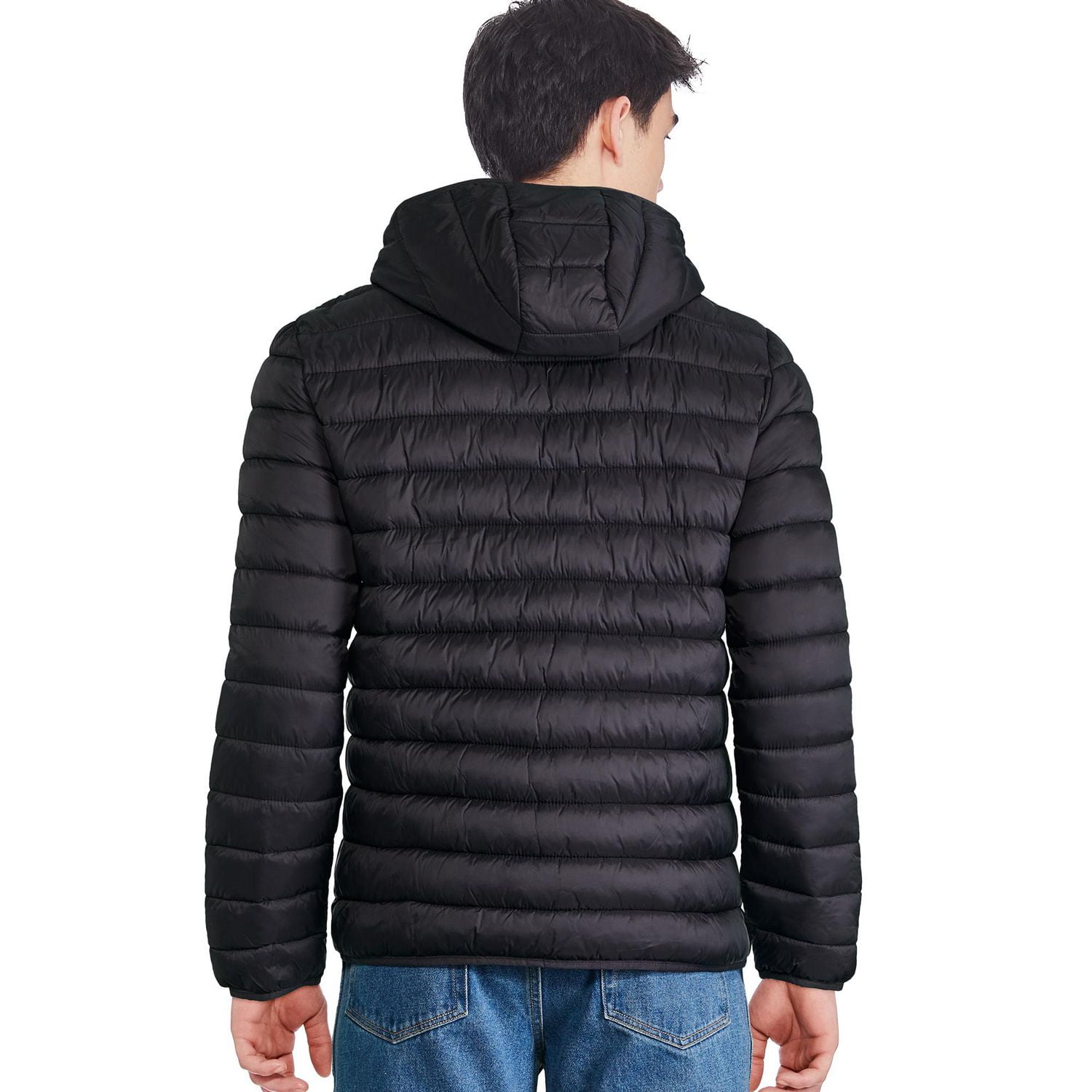 George Men's Packable Puffer Jacket, Sizes S-2XL