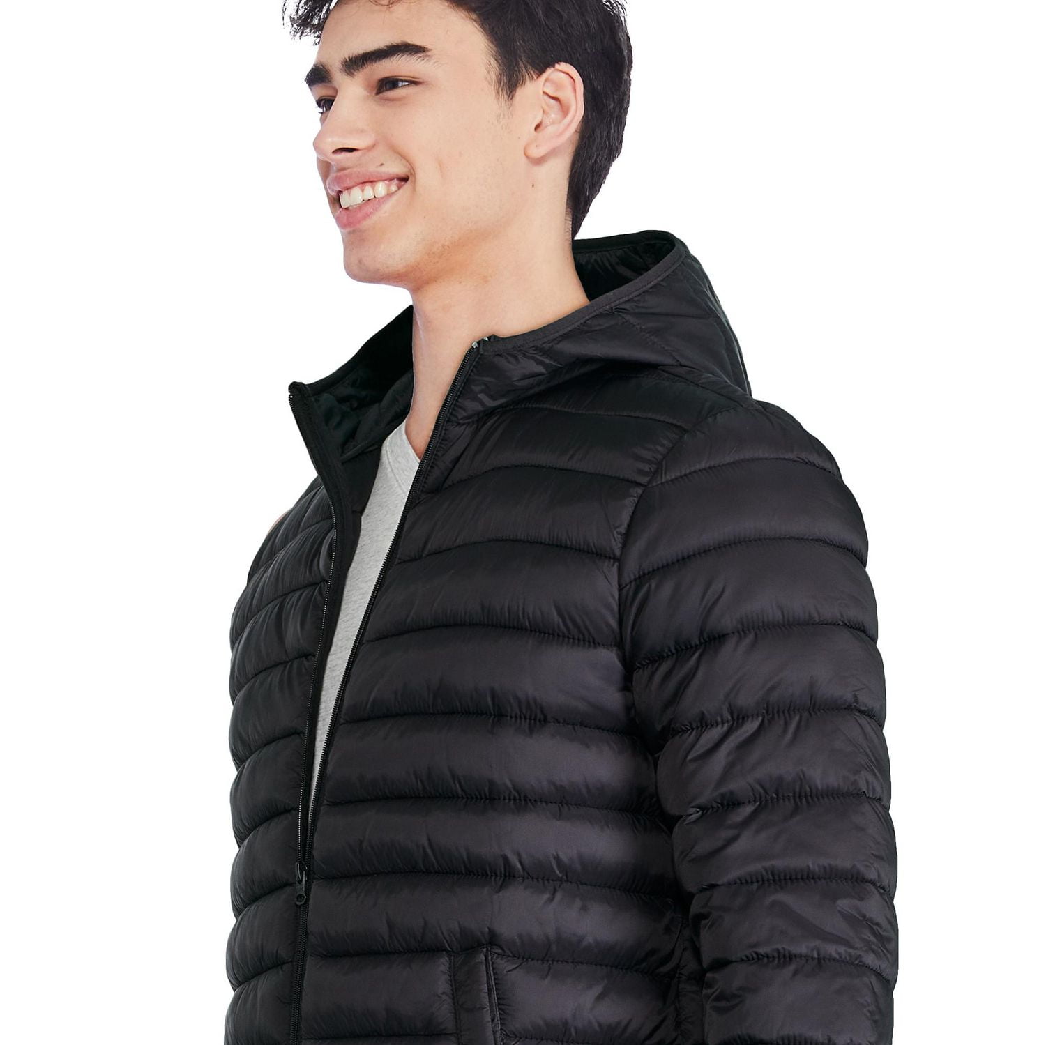 George Men's Packable Puffer Jacket, Sizes S-2XL