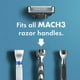 Lames de rasoir Gillette Mach3 pour hommes 12 cartouches – image 5 sur 9