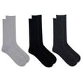 thumbnail image 1 of Chaps Mens Casual 3 Pair Crew Socks, 1 of 3
