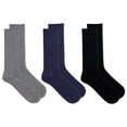 thumbnail image 1 of Chaps Mens Casual 3 Pair Crew Socks, 1 of 3