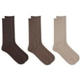thumbnail image 1 of Chaps Mens Casual 3 Pair Crew Socks, 1 of 3