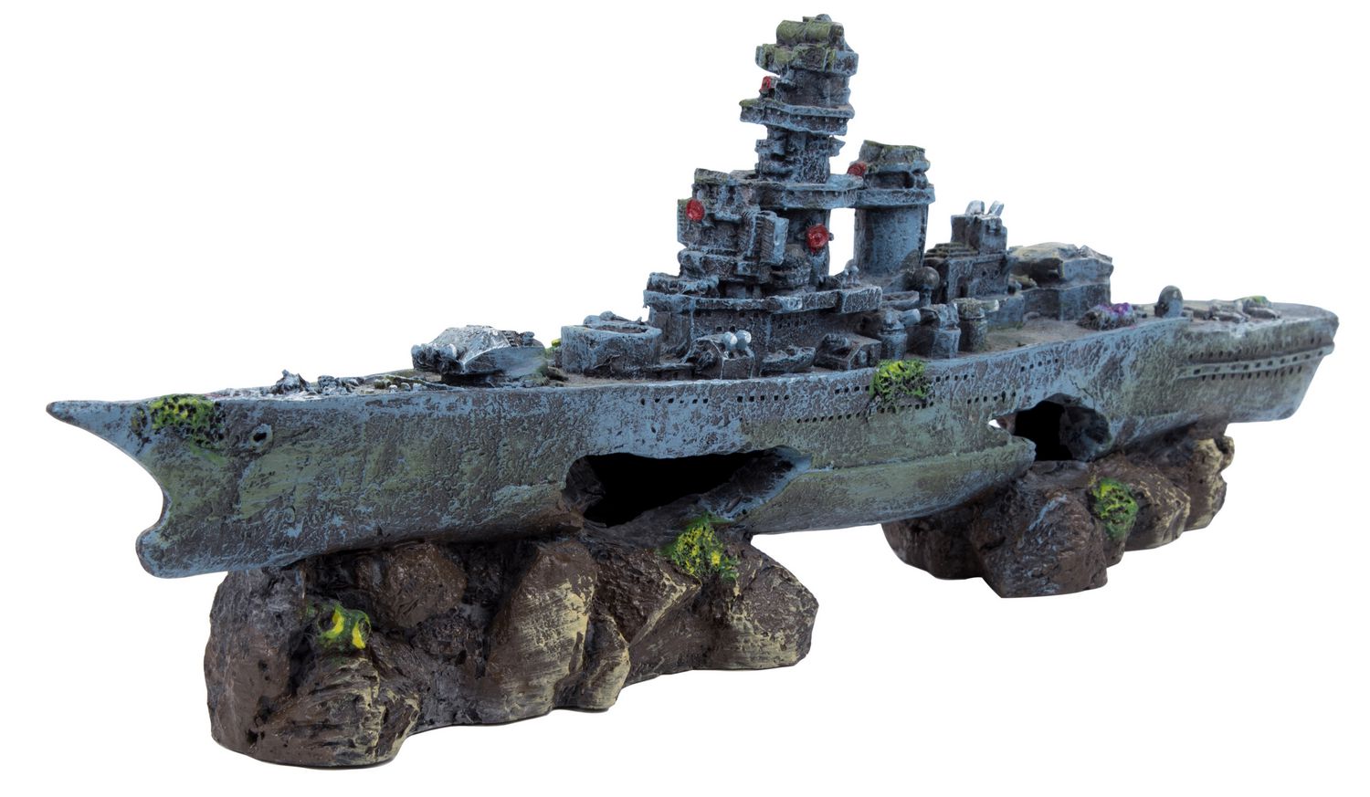 Battleship clearance aquarium ornament