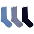 thumbnail image 1 of Chaps Mens Casual 3 Pair Crew Socks, 1 of 3