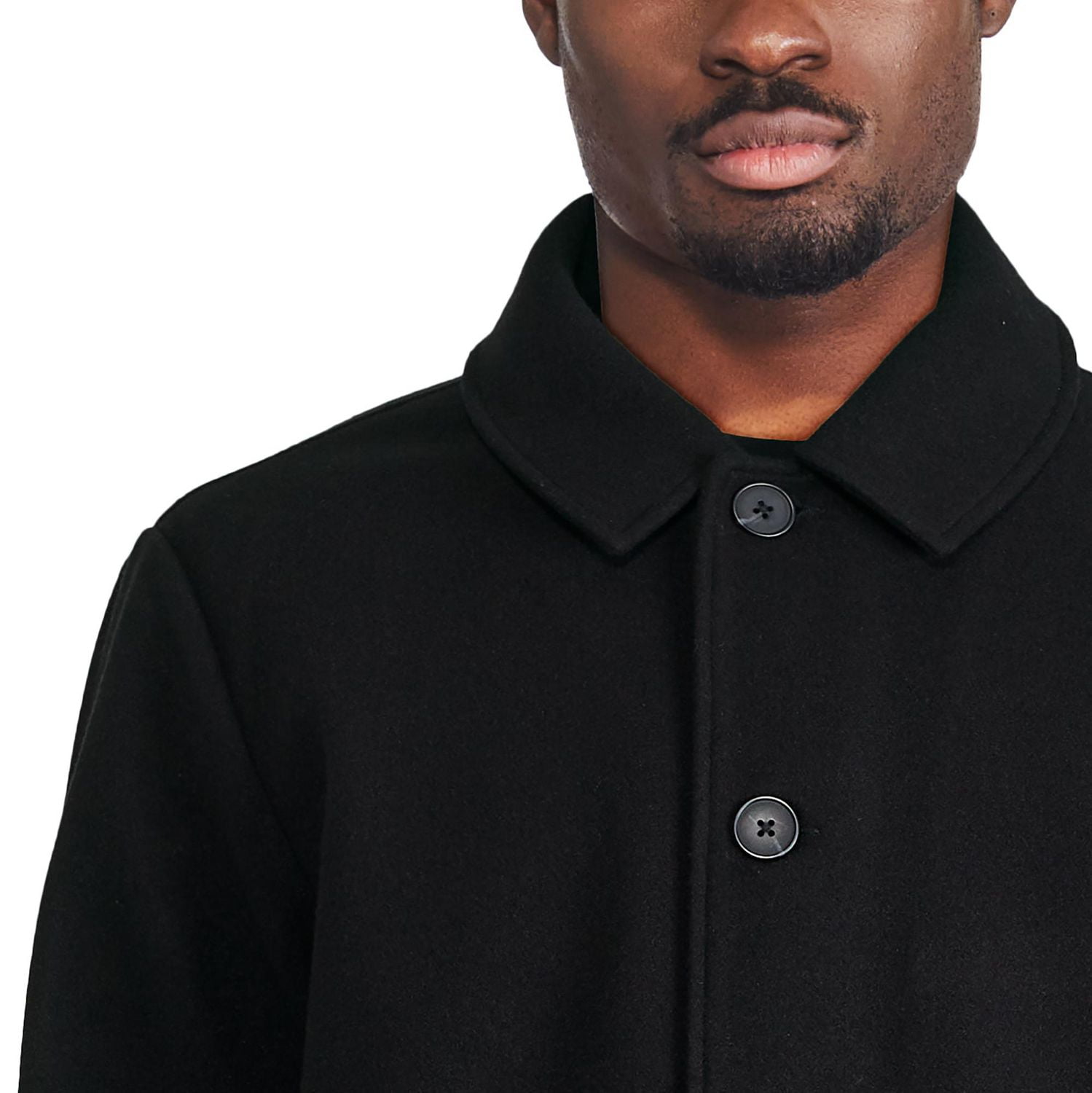 George Men's Faux Wool Coat