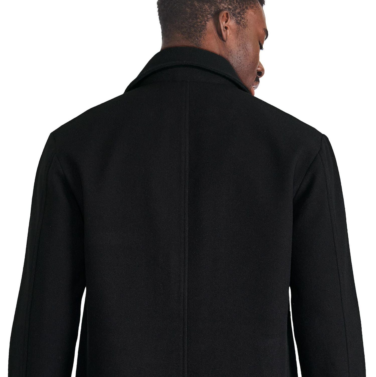 George Men's Faux Wool Coat