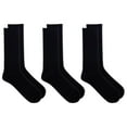 thumbnail image 1 of Chaps Mens Casual 3 Pair Crew Socks, 1 of 3