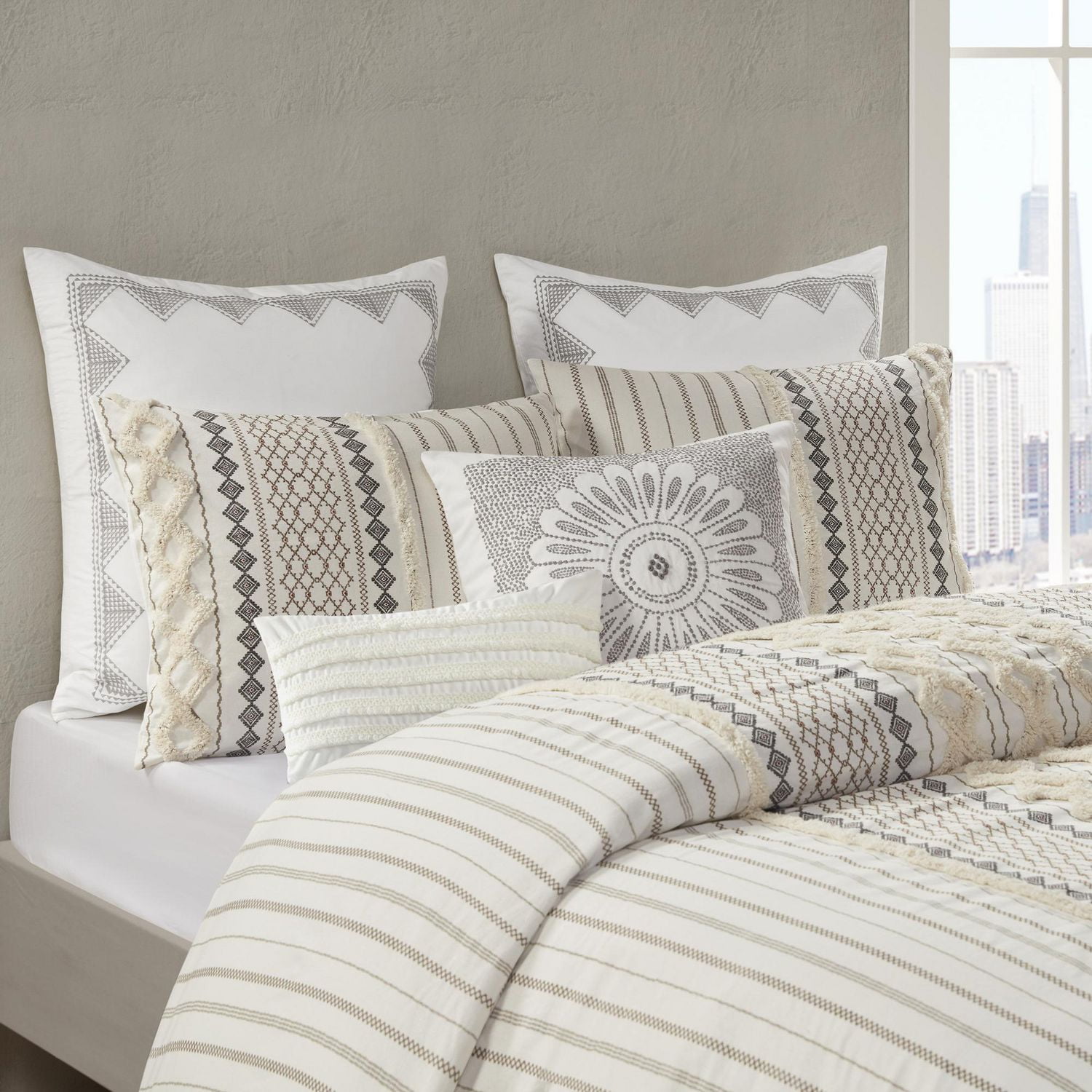 Home Essence Imani Cotton Comforter Mini Set 