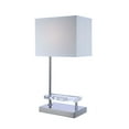 thumbnail image 1 of Lampe de table Britt d'ACME, nickel cendré, 1 of 5