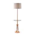 thumbnail image 1 of Lampe sur pied Cici d'ACME, or rose, 1 of 3