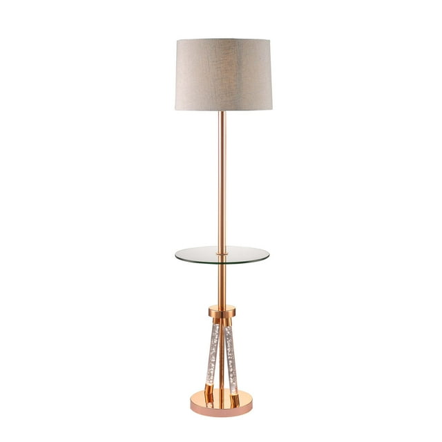 Lampe sur pied Cici d'ACME, or rose