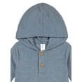 thumbnail image 4 of modern moments™ by Gerber® - Hooded Long Leg Romper, 4 of 5