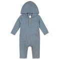 thumbnail image 1 of modern moments™ by Gerber® - Hooded Long Leg Romper, 1 of 5