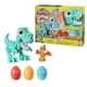 Play-Doh Dino Crew, Croque Dino, jouet pour enfants avec bruits rigolos de dinosaure, 3 oeufs Play-Doh de 70 g, atoxique, à partir de 3 ans À partir de 3 ans – image 3 sur 9