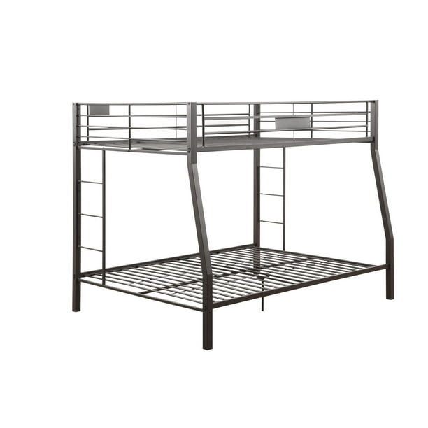 ACME Limbra Full XL over Queen Bunk Bed in Sandy Black Walmart.ca