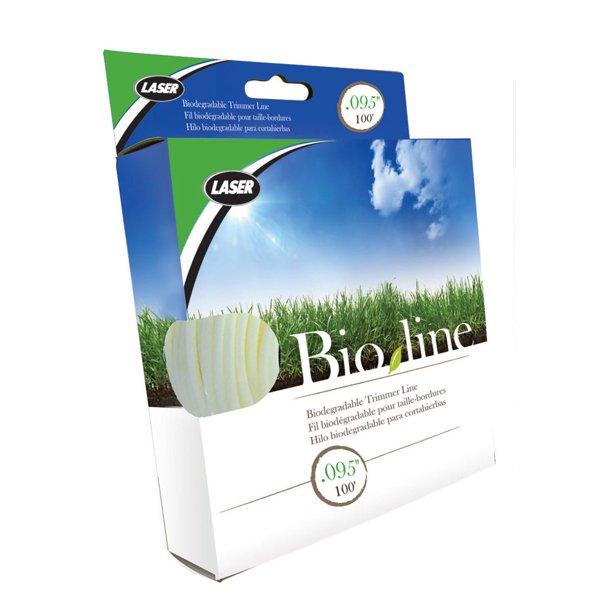 Fil pour coupe-herbe Bioline Laser, de 2,4 mm x 30,48 m (0,095 po x 100 pi)