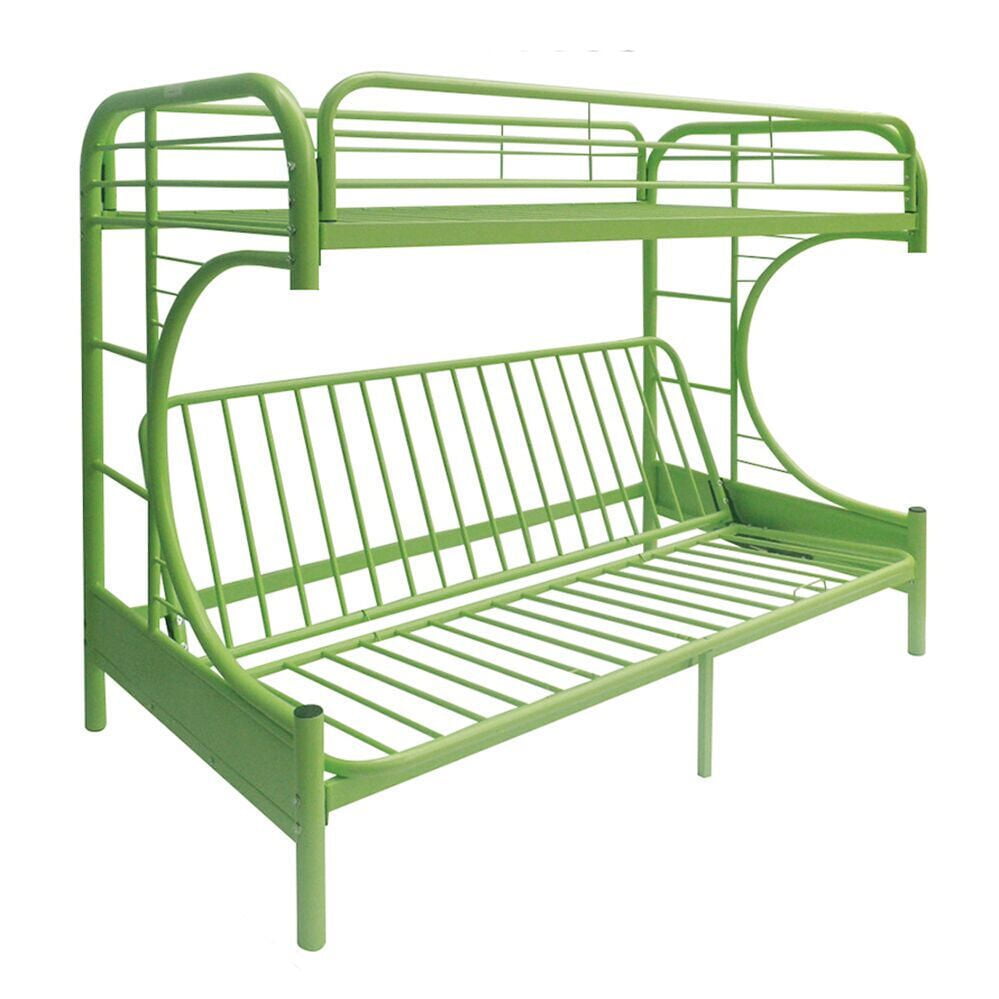 Acme Eclipse Twin Over Full Futon Bunk Bed In Green Canada Acme Eclipse Twin Over Full Futon Bunk Bed In Green Image 1 Of 4 Zoomed