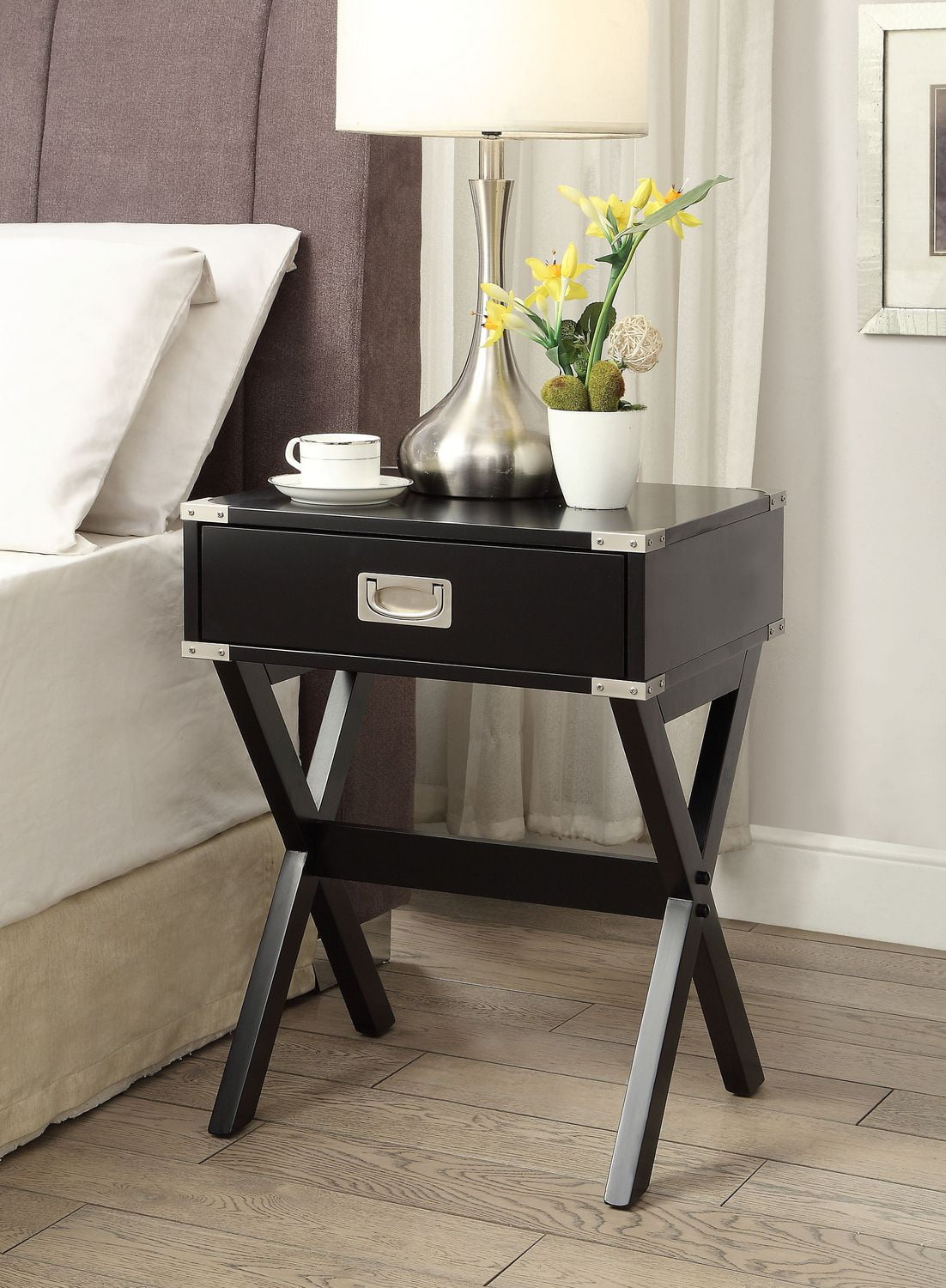 ACME Babs End Table in Black Walmart Canada