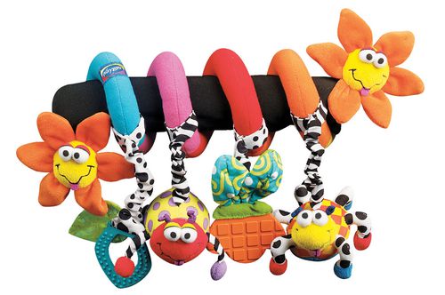 Jouet pour poussette Twirly Whirly™ par Playgro