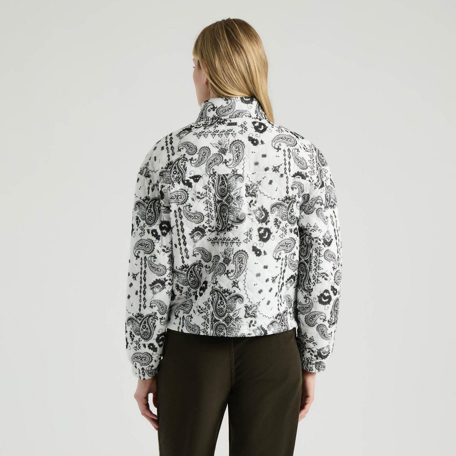 Mexx Femmes Veste Bombardier Imprimé Matelassé XS-XXL