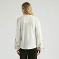 thumbnail image 3 of Mexx Women’s Mao Collar Puff Sleeve Blouse, 3 of 5