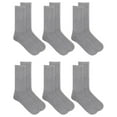 thumbnail image 4 of Athletic Works Men's Cotton Crew Socks 6-Pack, 4 of 5