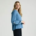 thumbnail image 2 of Mexx Femmes Blouse avec Col Mao, 2 of 5
