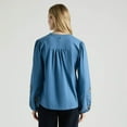 thumbnail image 3 of Mexx Femmes Blouse avec Col Mao, 3 of 5