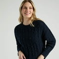 thumbnail image 4 of Mexx Pull en tricot torsadé à nœuds pour femmes, 4 of 5