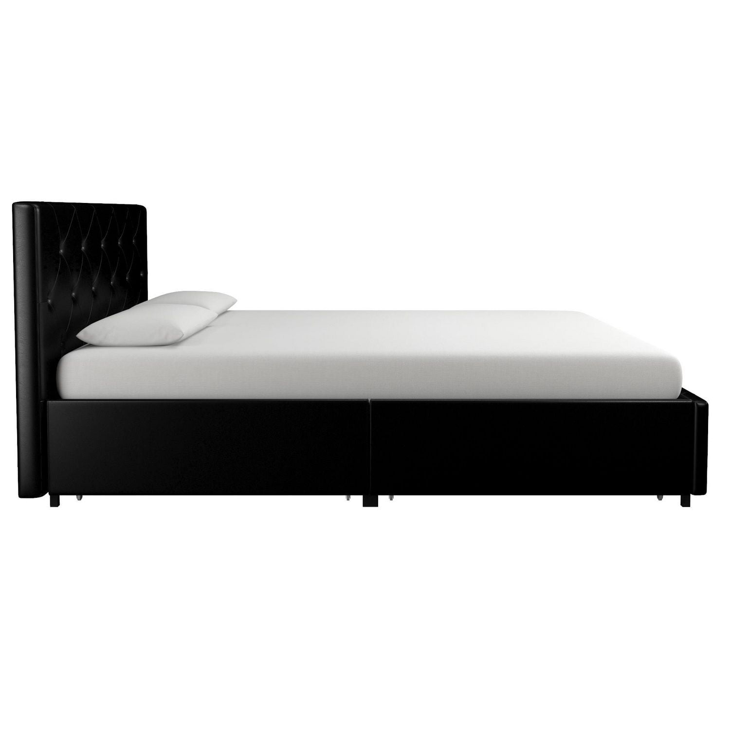 Dhp dakota upholstered bed 2024 with storage drawers